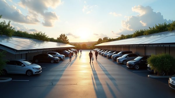 Ombrières photovoltaïques : une solution éco-responsable pour parkings