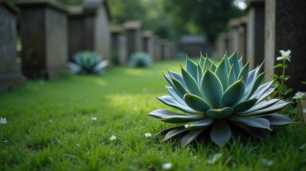 Plante pour cimetière : résistantes et sans entretien